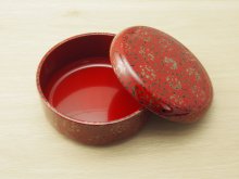 他の写真2: 蓋付き菓子器 赤上