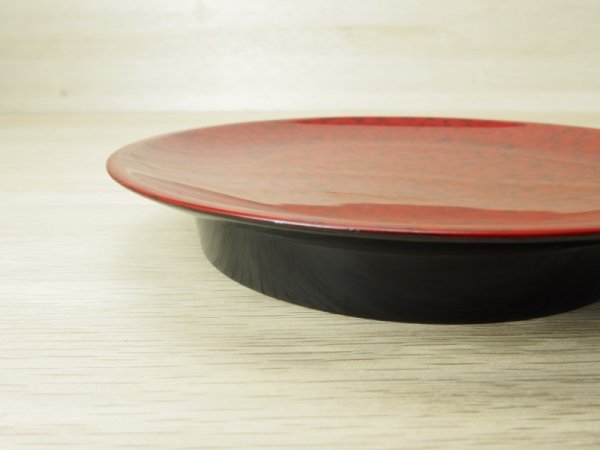 画像3: 唐塗　菓子皿　赤上⑵