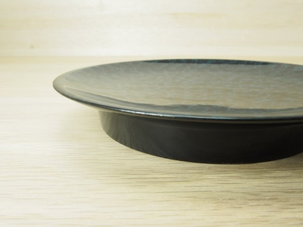 画像3: 唐塗　菓子皿　黒上（青）