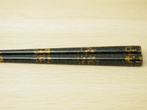 画像7: 唐塗　特大箸金彩色