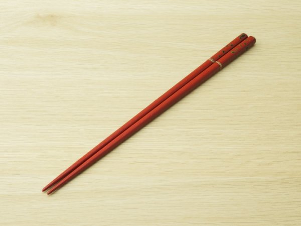 画像2: 唐塗　女性専用箸(金線）