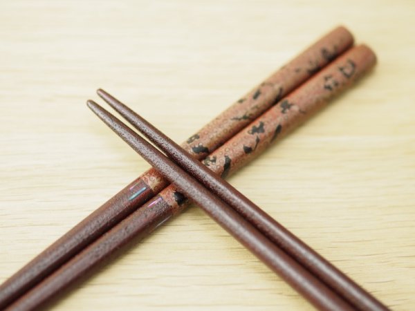 画像7: 錦塗　中箸 