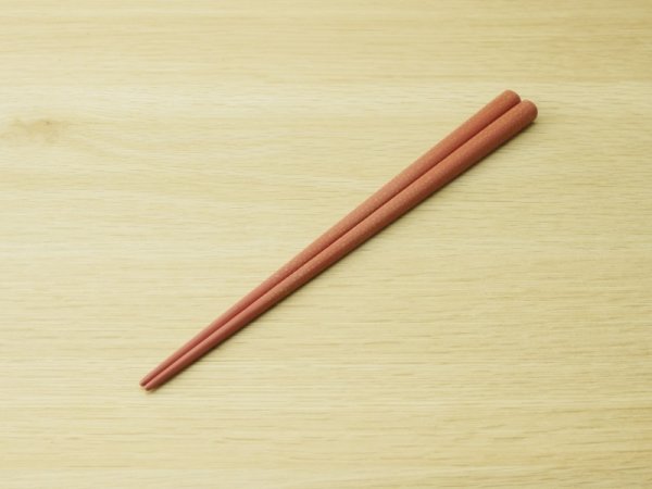 画像3: ななこ塗　中箸　白種　（赤、ピンク）