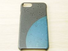 他の写真1: 紋紗塗と唐塗　 iPhone 7、iPhone 8 用ケース 青
