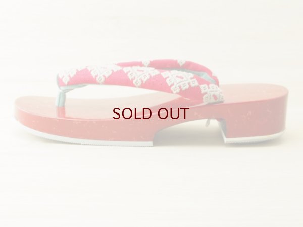 画像4: 唐塗　女下駄　赤上　夏次郎商店（別注）