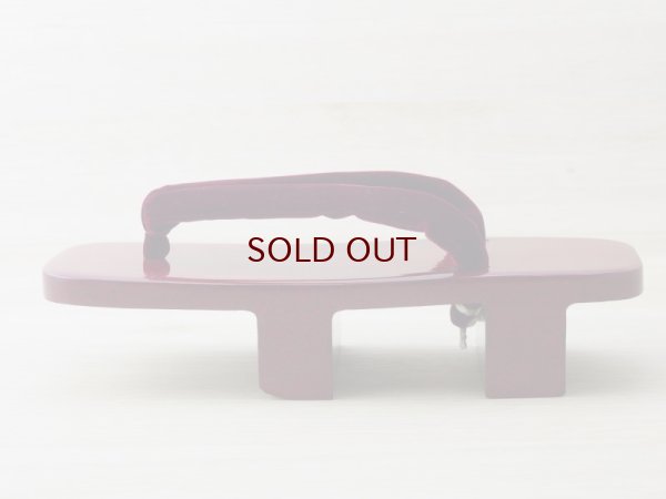 画像4: ななこ塗　女下駄 赤