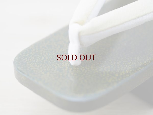 画像5: ななこ塗　女下駄 緑に白種