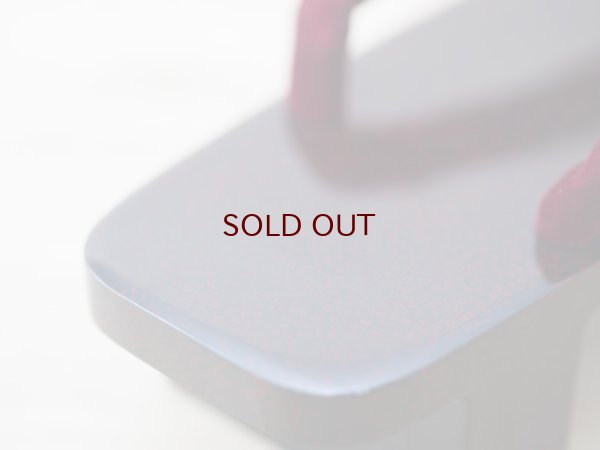 画像6: ななこ塗　女下駄 黒