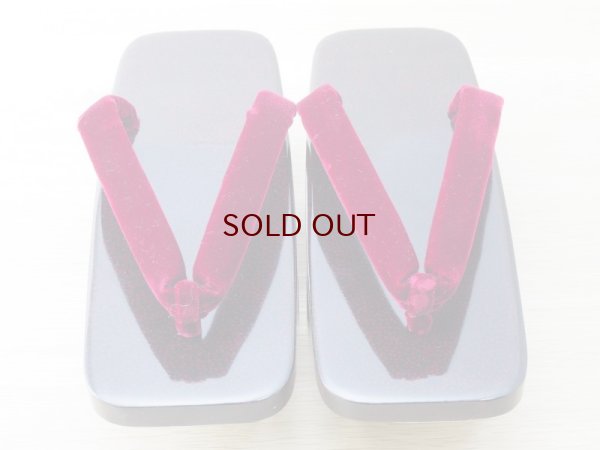 画像3: ななこ塗　女下駄 黒