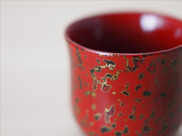 画像6: 唐塗 夫婦お猪口セット(呂上 赤上)