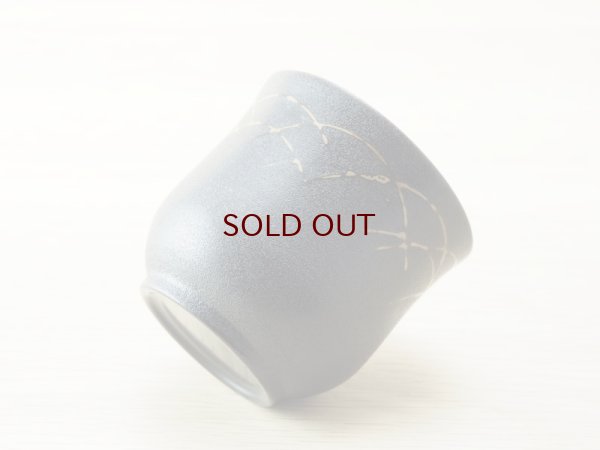 画像3: 紋紗塗　お猪口　白ススキ　(1)