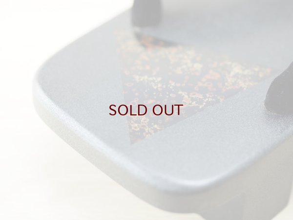 画像6: 紋紗塗　男下駄　唐塗塗り分け模様