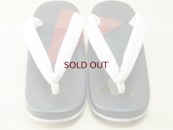 画像3: 紋紗塗 女下駄 唐塗塗り分け模様