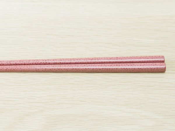 画像4: ななこ塗　女性専用箸　（桃色、オレンジ）