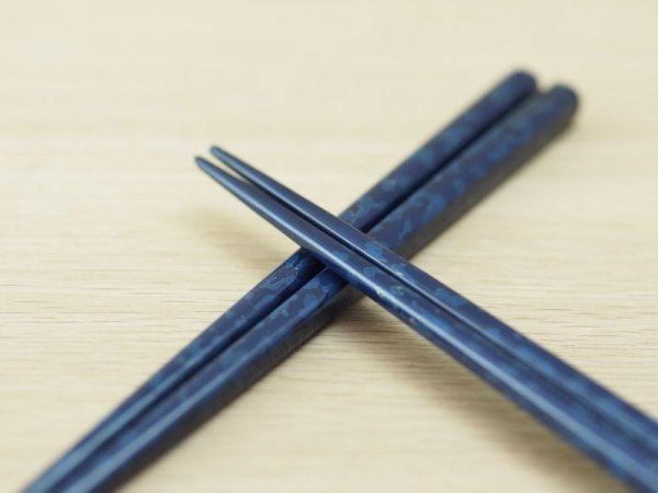 画像5: 唐塗　大箸（青、赤、緑、青ピンク）