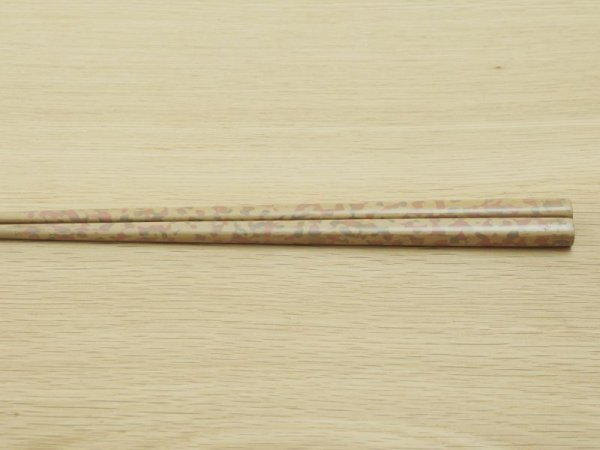 画像4: 唐塗　大箸　(白赤、白緑）