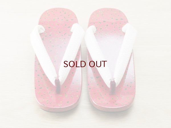 画像3: 唐塗　女下駄桃上金彩色