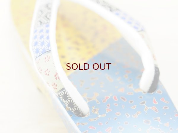 画像7: 唐塗　女下駄 塗り分け