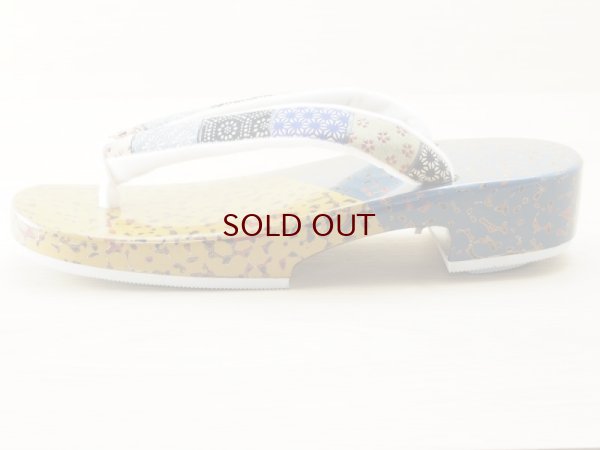 画像4: 唐塗　女下駄 塗り分け