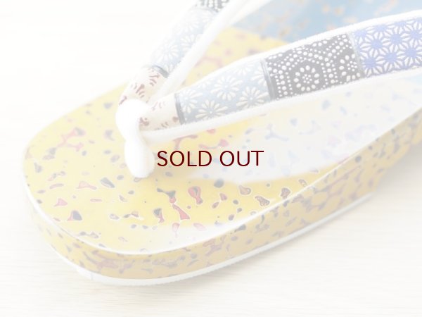 画像5: 唐塗　女下駄 塗り分け