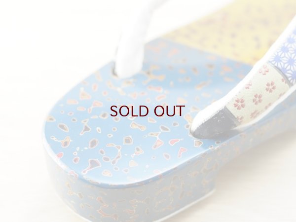 画像6: 唐塗　女下駄 塗り分け