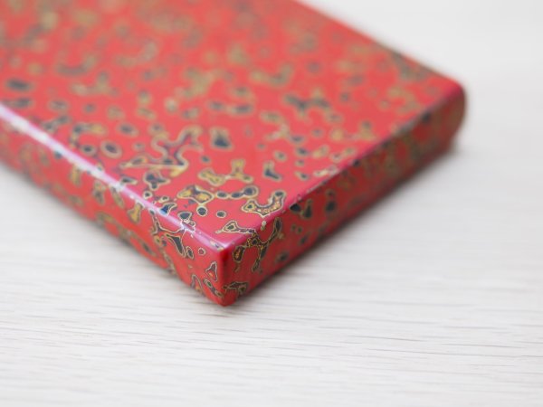 画像7: 唐塗　名刺入れ 赤上