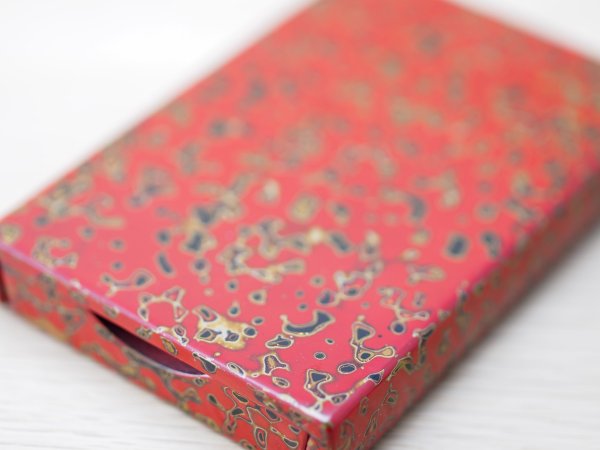 画像6: 唐塗　名刺入れ 赤上