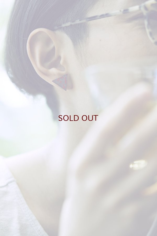 画像6: 唐塗　ピアス　黒