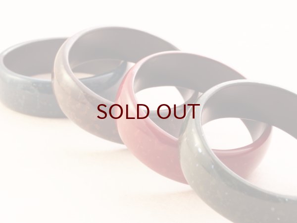 画像1: 唐塗 ブレスレット 赤、青、茶、緑 (1)