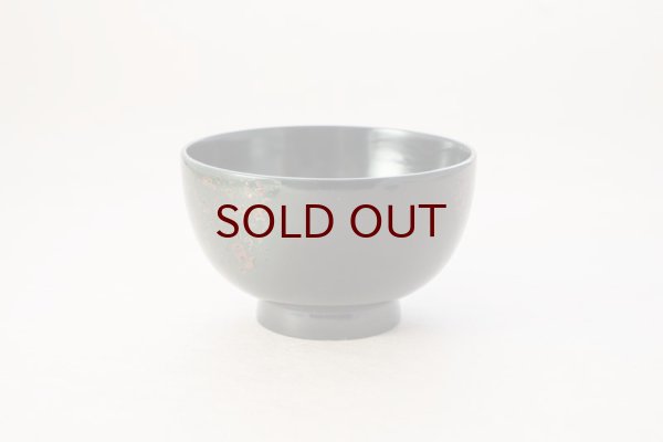 画像3: 夫婦汁椀 唐塗ぼかし椀 桐箱付き (3)