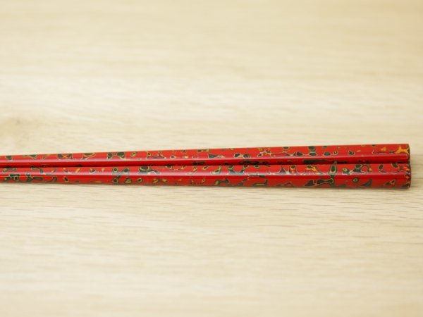 画像5: 唐塗 中箸(滑り止め加工) (5)