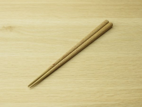 画像2: ななこ塗　中箸　（白、オレンジ、ピンク） (2)