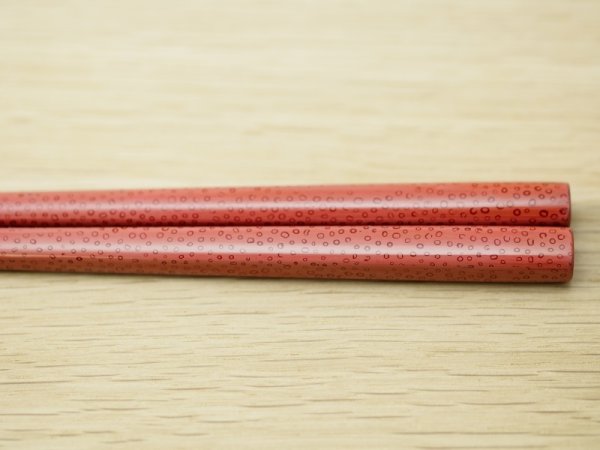 画像7: ななこ塗　中箸　（白、オレンジ、ピンク） (7)