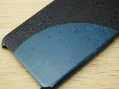 画像2: 紋紗塗と唐塗　 iPhone 7、iPhone 8 用ケース 青