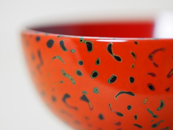 画像2: 唐塗　仙才椀　オレンジ (2)