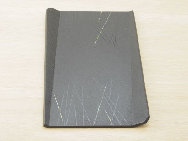 画像3: 紋紗塗 多様皿 すすき柄(直線) (3)