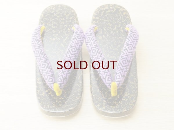 画像3: 唐塗 女下駄 黒上 夏次郎商店(別注) (3)