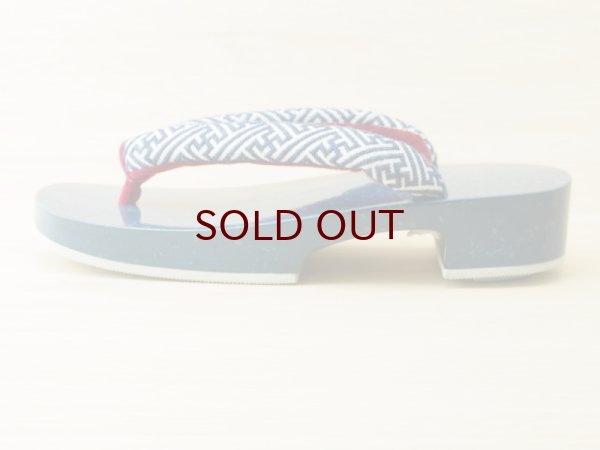 画像4: 唐塗 女下駄 青上 夏次郎商店(別注) (4)