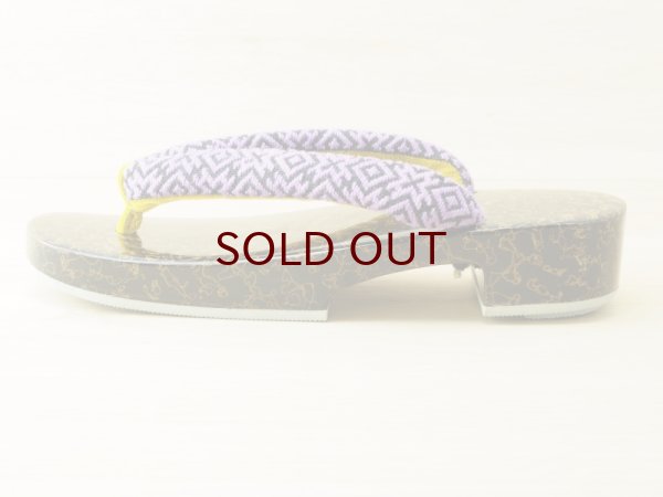 画像4: 唐塗 女下駄 黒上 夏次郎商店(別注) (4)