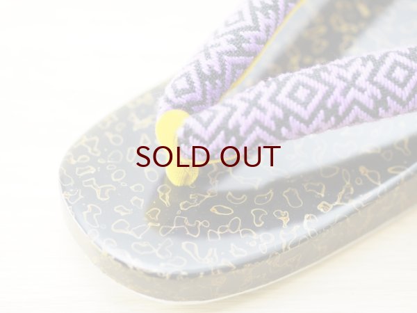 画像5: 唐塗 女下駄 黒上 夏次郎商店(別注) (5)