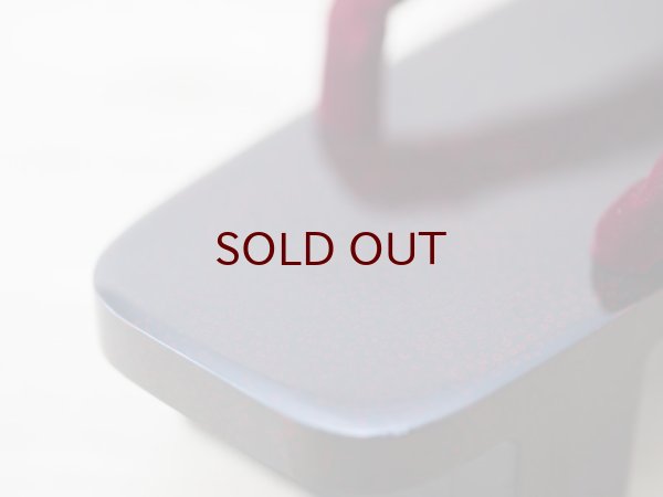 画像6: ななこ塗　女下駄 黒 (6)