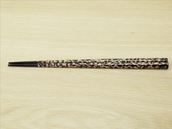 画像2: 唐塗　大箸　夜桜 (2)