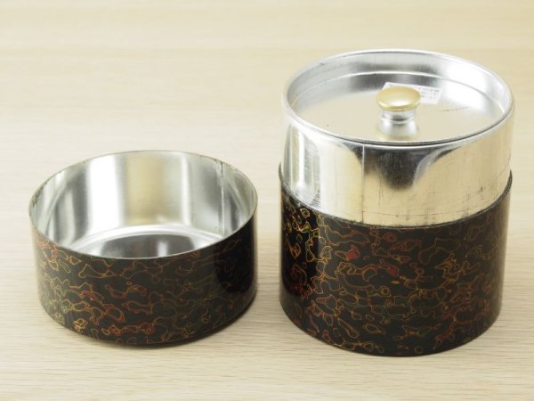 画像4: 唐塗 茶櫃セット 呂上 (4)