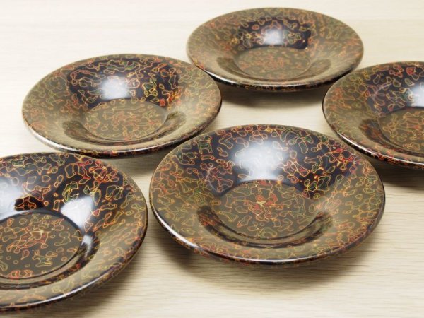 画像5: 唐塗 茶櫃セット 呂上 (5)