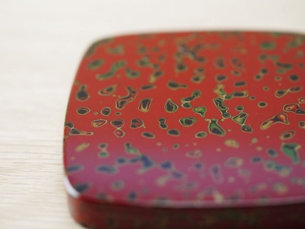 画像11: 唐塗 茶櫃セット 赤上 (11)