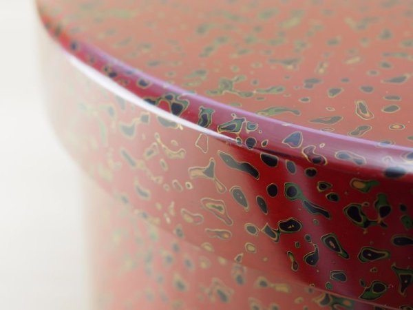 画像8: 唐塗 茶櫃セット 赤上 (8)