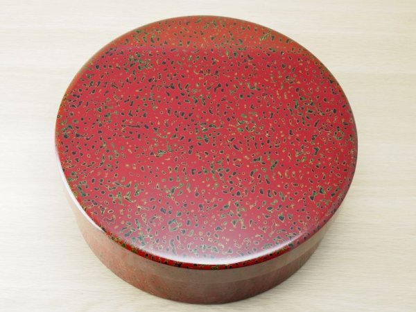 画像2: 唐塗 茶櫃セット 赤上 (2)