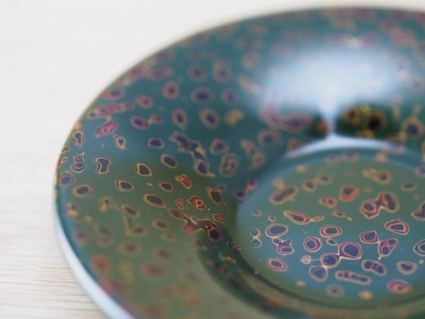 画像10: 唐塗 茶櫃セット 緑上 (10)