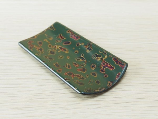 画像7: 唐塗 茶櫃セット 緑上 (7)