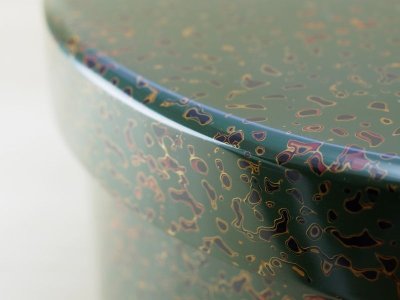 画像3: 唐塗　茶櫃セット　緑上